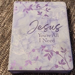 Jesus You’re All I Need ziparound Devotional Zippered Worship Daily